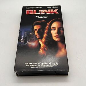 Blink (VHS 1994) Madeleine Stowe, Aidan Quinn, James Remar,‎ Erotic Drama
